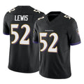 Cooneas B.Ravens #52 Ray Lewis Player Black Vapor F.U.S.E. Limited Game Stitched Jerseys