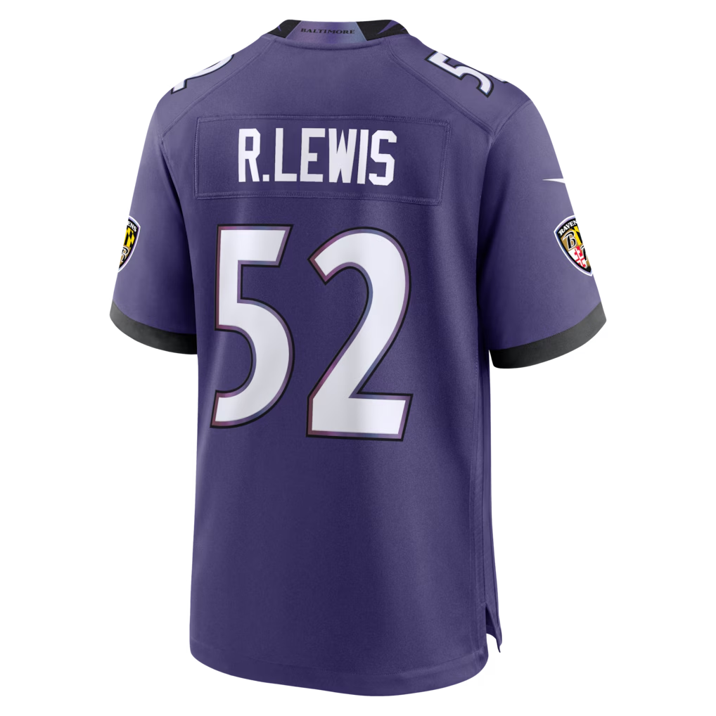 Cooneas B.Ravens #52 Ray Lewis Purple Team Retired Player Game Stitched Jerseys