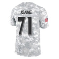 Cooneas B.Ravens #71 Olaivavega Ioane Player Arctic Camo Salute to Service Limited Stitched Jerseys