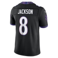 Cooneas B.Ravens #8 Lamar Jackson Black Alternate Alternate Vapor F.U.S.E. Stitched Limited Jerseys