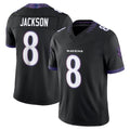 Cooneas B.Ravens #8 Lamar Jackson Player Black Limited Elite Home Game Stitched Jerseys