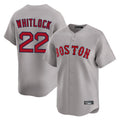 Cooneas B.Red Sox #22 Garrett Whitlock Player Gray Road Limited Home Game Stitched Jerseys