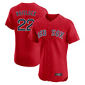 Cooneas B.Red Sox #22 Garrett Whitlock Player Red Limited Elite Home Game Stitched Jerseys