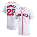 Cooneas B.Red Sox #22 Garrett Whitlock Player White Limited Elite Home Game Stitched Jerseys