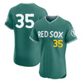 Cooneas B.Red Sox #35 Garrett Crochet Player Green City Connect Limited Elite Home Game Stitched Jerseys