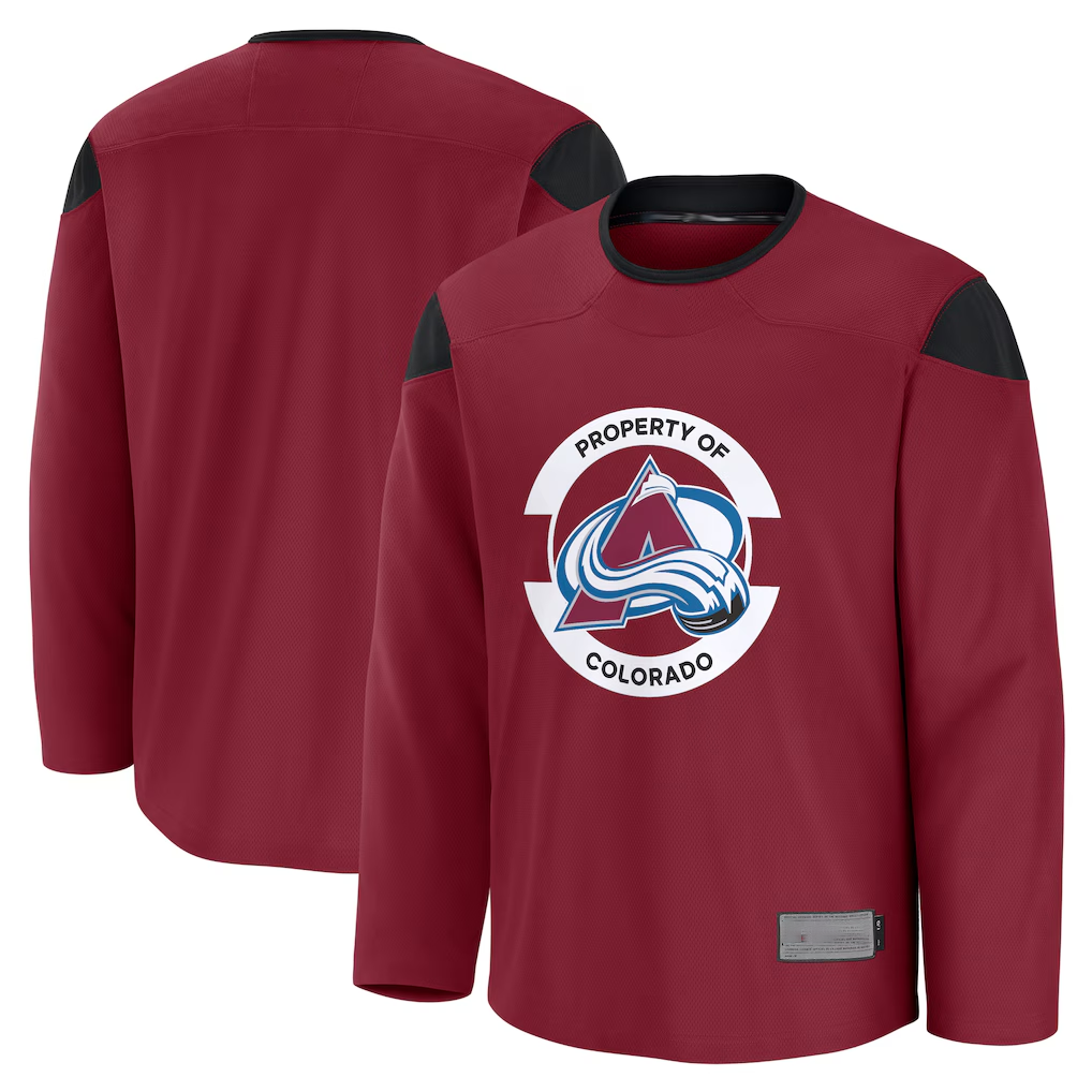 Cooneas C.Avalanche Burgundy Practice Jerseys