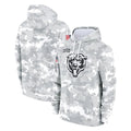 Cooneas C.Bears Arctic Camo Salute to Service Pullover Hoodies Limited Blank Player Stitched Jerseys