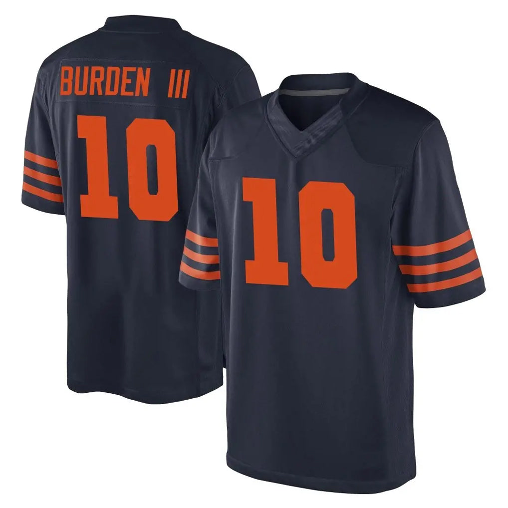 Cooneas C.Bears #10 Luther Burden III Player Navy Blue Alternate Game Stitched Jerseys
