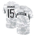 Cooneas C.Bears #15 Rome Odunze Player Arctic Camo Salute to Service Performance T-Shirt Limited Stitched Jerseys