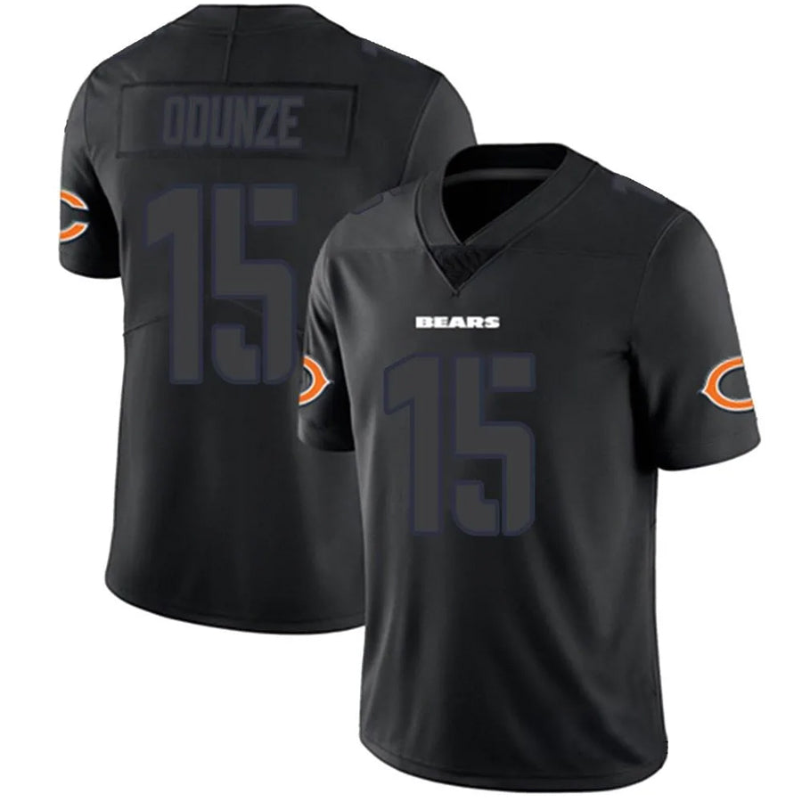 Cooneas C.Bears #15 Rome Odunze Player Legend Limited Black Game Stitched Jerseys