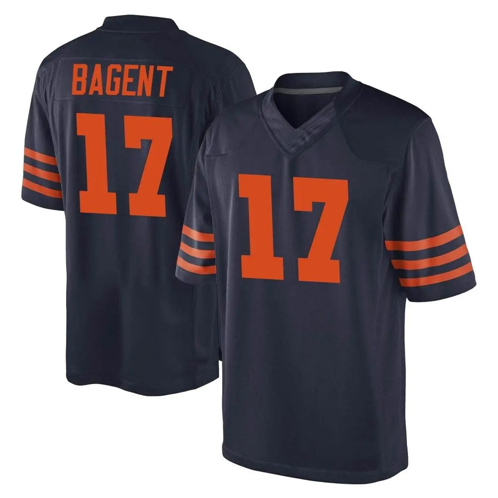 Cooneas C.Bears #17 Tyson Bagent Player Navy Blue Alternate Game Stitched Jerseys
