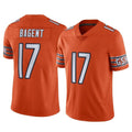 Cooneas C.Bears #17 Tyson Bagent Player Orange Alternate Vapor Limited Home Game Stitched Jerseys