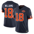 Cooneas C.Bears #18 Caleb Williams Navy 2026 Rivalries Collection Limited Stitched Jerseys