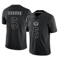 Cooneas C.Bears #6 Kyler Gordon Player Black REFLECTIVE Limited Game Stitched Jerseys