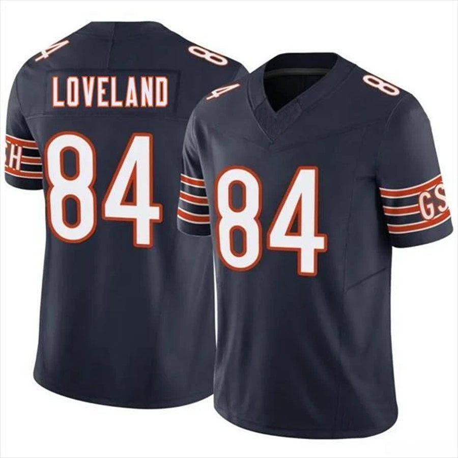 Cooneas C.Bears #84 Colston Loveland Player F.U.S.E. Limited Navy Game Stitched Jerseys
