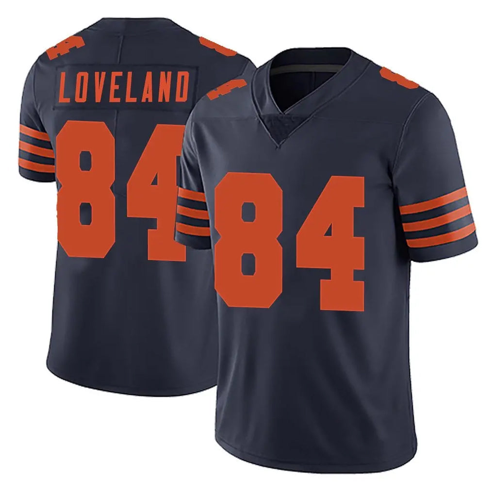 Cooneas C.Bears #84 Colston Loveland Player Navy Blue Alternate Vapor Untouchable Limited Stitched Jerseys