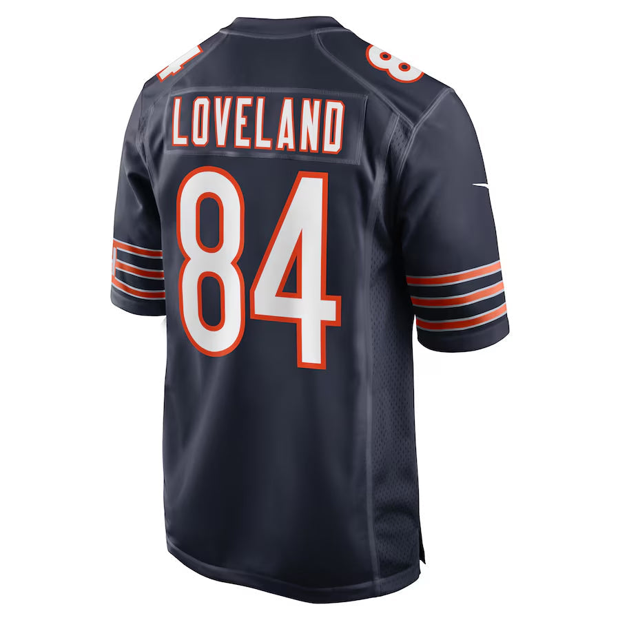Cooneas C.Bears #84 Colston Loveland Player Navy Home Game Stitched Jerseys