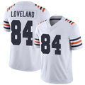 Cooneas C.Bears #84 Colston Loveland Player White Alternate Classic Vapor Limited Stitched Jerseys