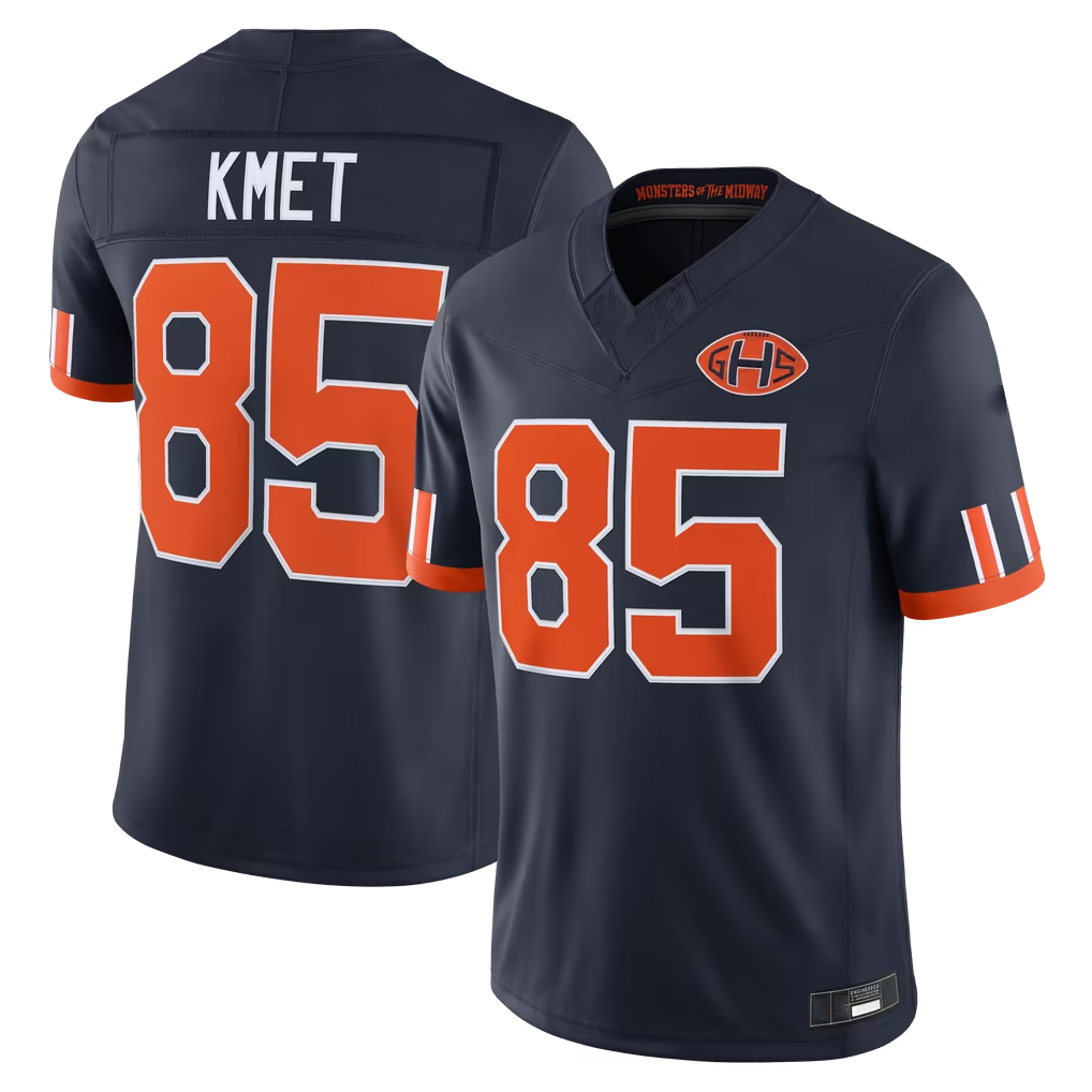 Cooneas C.Bears #85 Cole Kmet Navy 2026 Rivalries Collection Limited Stitched Jerseys