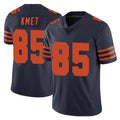Cooneas C.Bears #85 Cole Kmet Player Navy Blue Alternate Vapor Untouchable Limited Stitched Jerseys