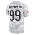 Cooneas C.Bears #99 Gervon Dexter Sr. Player Arctic Camo Salute to Service Limited Stitched Jerseys