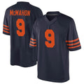 Cooneas C.Bears #9 Jim McMahon Player Navy Blue Alternate Game Stitched Jerseys