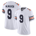 Cooneas C.Bears #9 Jim McMahon Player White Classic Vapor Limited Home Game Stitched Jerseys