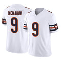 Cooneas C.Bears #9 Jim McMahon Player White Vapor F.U.S.E. Limited Home Game Stitched Jerseys