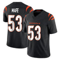 Cooneas C.Bengals #53 Boye Mafe Player Black Vapor F.U.S.E. Limited Home Game Stitched Jerseys