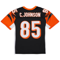 Cooneas C.Bengals #85 Chad Johnson Mitchell & Ness Black 2004 Legacy Replica Stitched Puhic Jersey