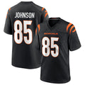 Cooneas C.Bengals #85 Chad Johnson Player Black Home Game Stitched Jerseys