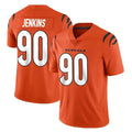 Cooneas C.Bengals #90 Kris Jenkins Jr Player Orange Vapor Untouchable Limited Home Game Stitched Jerseys