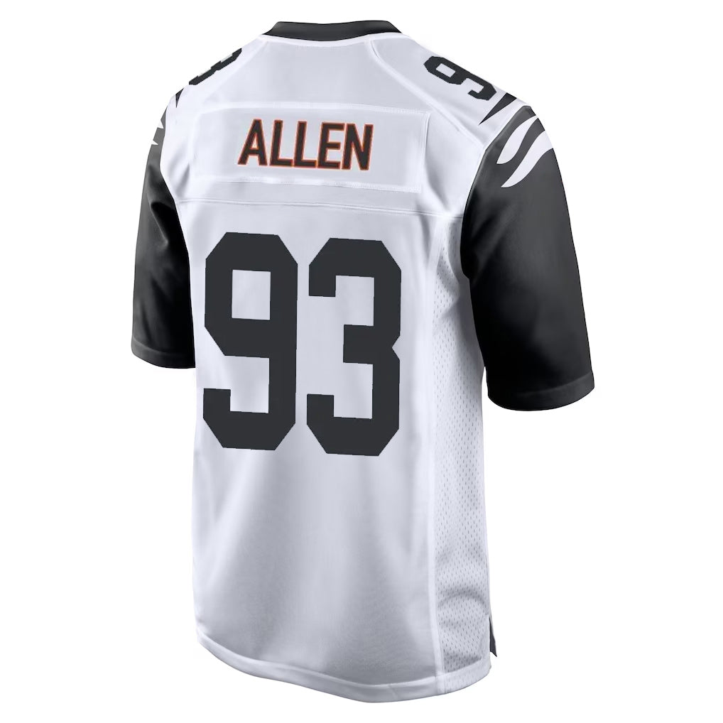 Cooneas C.Bengals #93 Jonathan Allen Player White Alternate Home Game Stitched Jerseys