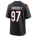 Cooneas C.Bengals #97 Dexter Lawrence II Black Game Stitched Jerseys