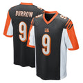 Cooneas C.Bengals #9 Joe Burrow Player Black Alternate Home Game Stitched Jerseys