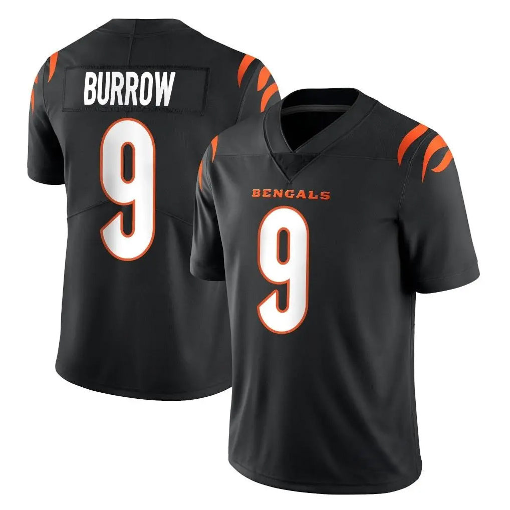 Cooneas C.Bengals #9 Joe Burrow Player Black Vapor Untouchable Limited Home Game Stitched Jerseys