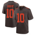 Cooneas C.Browns #10 Quinshon Judkins Player Brown Alternate Home Game Stitched Jerseys