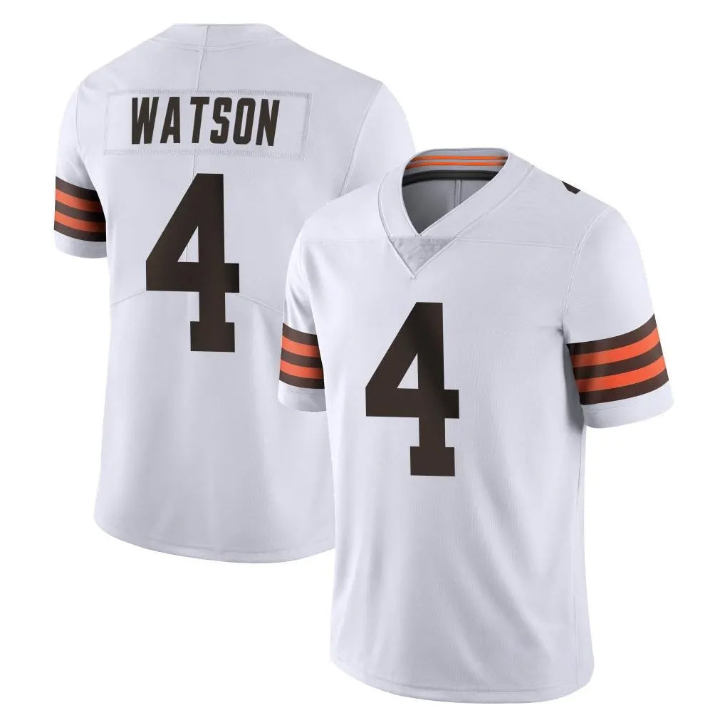 Cooneas C.Browns #4 Deshaun Watson Player White Vapor Untouchable Limited Home Game Stitched Jerseys