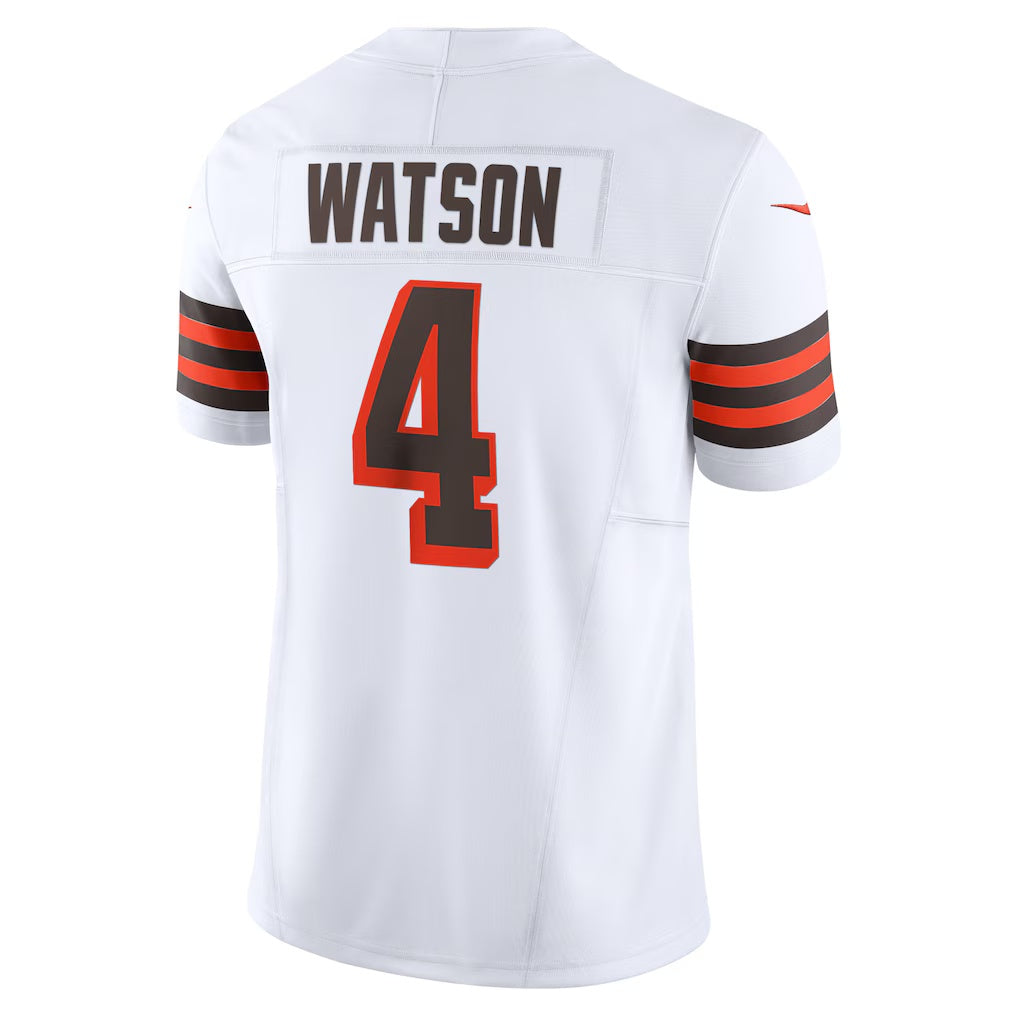 Cooneas C.Browns #4 Deshaun Watson White Vapor F.U.S.E. Limited Stitched Jerseys