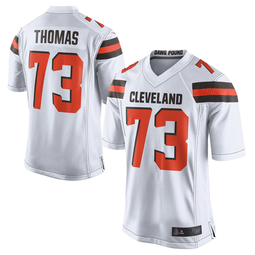 Cooneas C.Browns #73 Joe Thomas Player White Limited Home Game Stitched Jerseys
