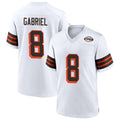 Cooneas C.Browns #8 Dillon Gabriel Player White 1946 Collection Alternate Stitched Jerseys