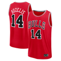 Cooneas C.Bulls #14 Matas Buzelis Red Fast Break Replica Player Jerseys - Icon Edition