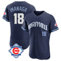 Cooneas C.Cubs #18 Shota Imanaga Player Navy City Connect 150th Anniversary Limited Elite Home Stitched Jerseys