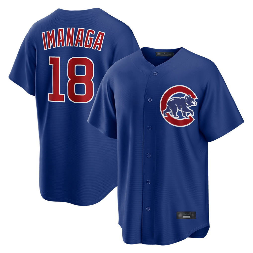 Cooneas C.Cubs #18 Shota Imanaga Player Royal Home Game Stitched Jerseys