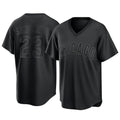 Cooneas C.Cubs #23 Ryne Sandberg Player Black T-shirt Home Game Stitched Jerseys