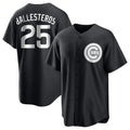 Cooneas C.Cubs #25 Mois¡§|s Ballesteros Player Black Game Stitched Jerseys