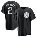 Cooneas C.Cubs #2 Nico Hoerner Player Black Game Stitched Jerseys