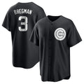 Cooneas C.Cubs #3 Alex Bregman Black Game Stitched Jerseys