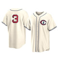 Cooneas C.Cubs #3 Alex Bregman Cream Field of Dreams Home Game Stitched Jerseys