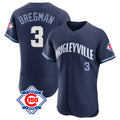 Cooneas C.Cubs #3 Alex Bregman Navy City Connect 150th Anniversary Limited Elite Home Stitched Jerseys